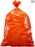 Plasticplace 32-33 Gallon Trash Bags │ 1.2 Mil │ Orange Garbage Can Liners │ by Plasticplace