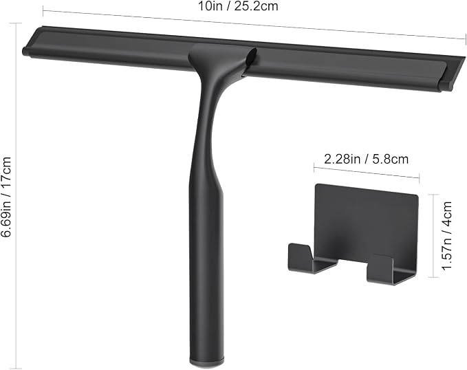 Stainless Steel Shower Squeegee - Image 2