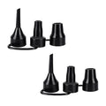 2pcs 3 Sizes Inflatable Pump Nozzles Head, Air Pump Replacement Nozzles by Rosojodg