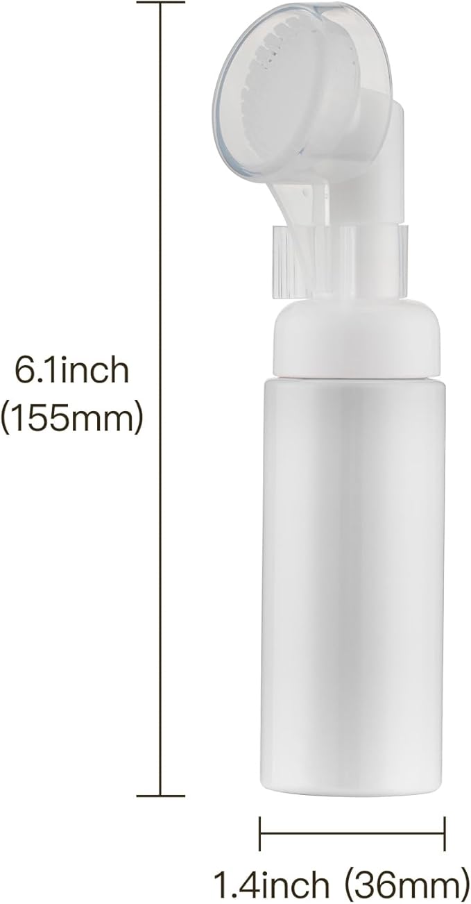 2 OZ Foam Bottle with Brush, Empty Foaming Dispensers to Travel - Image 6