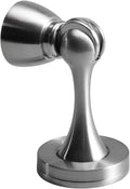 YAGU Silver Door Stopper 4 Pack Magnetic Door Stops Zinc Alloy Brushed Nickel by YAGU