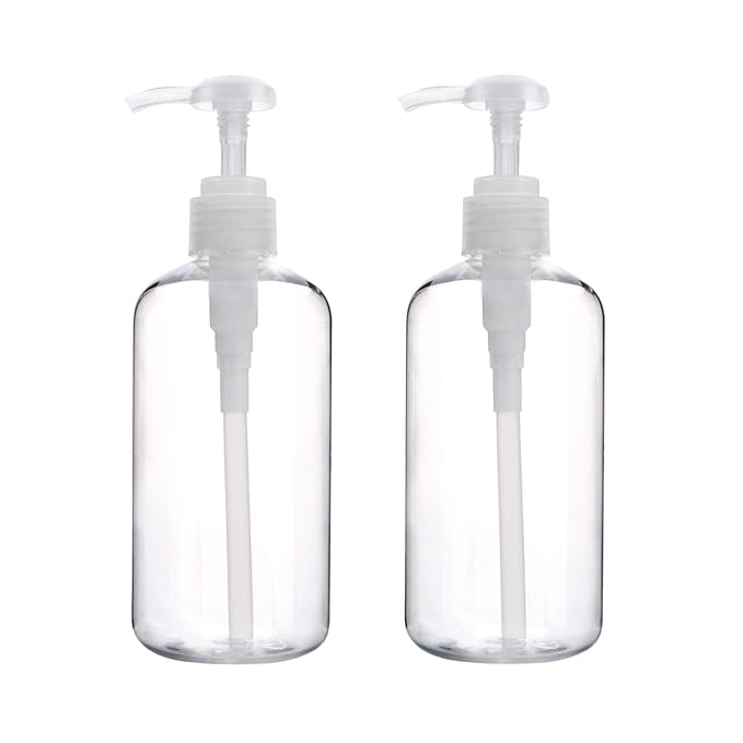 Yebeauty Pump Bottle Dispenser, 4 Pack 10oz/300ml Plastic Dish Lotion Soap by For+A+Better+Life