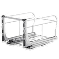 Insputer Double Pull Out Trash Can Under Cabinet by Insputer