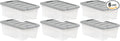 Amazon Basics Plastic Storage Containers by AmazonBasics