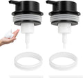 Foam Soap Dispenser Pump 2pcsHead Replacement Spare Plastic Pump Bathroom by TOOZFO