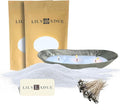 LILY LADUE Candle Refill Kit - 2Lb/32Oz Pearled Candles Sand and Wicks and by Unknown