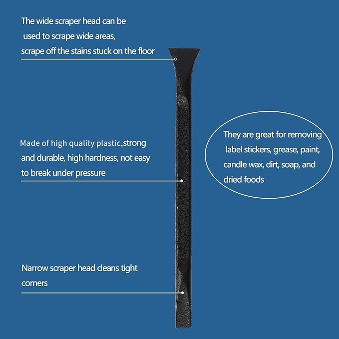 Tpyx Scraper Small Plastic Scraper Tool, Used in Narrow Spaces and Gaps - Image 3