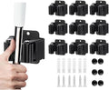 9PCS Broom and Mop Holder, Heavy Duty Garden Tool Organizer Rack Rake and by JAMEND+CLXP
