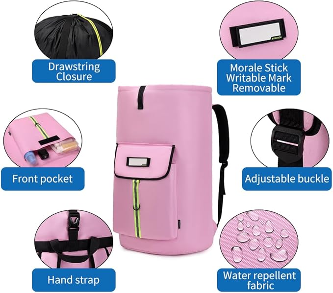 laundry bag backpack, extra-large heavy duty laundry bags, laundry backpack - Image 2