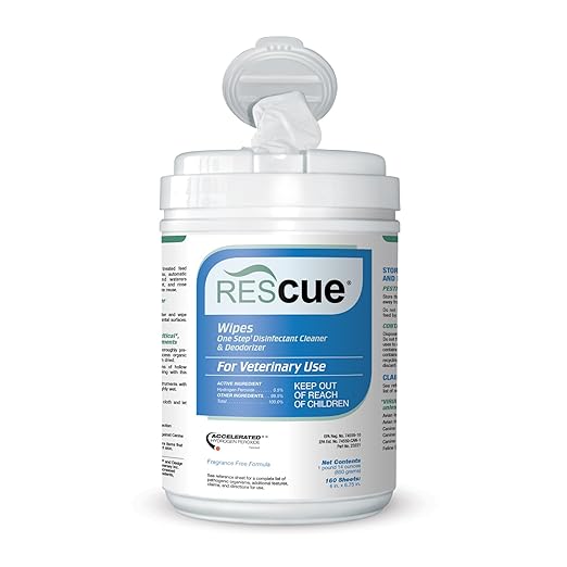 REScue One-Step Disinfectant Cleaner & Deodorizer Wipes by REScue