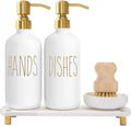 MOMEEMO Gold Soap Dispenser Set Comes by MOMEEMO