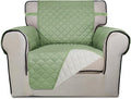PureFit Reversible Quilted Sofa Cover, Water Resistant Slipcover Furniture by PureFit
