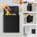 Stainless Steel Hanging Trash Can by LINSSEN