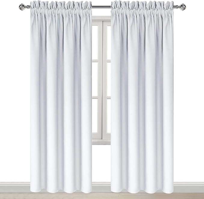 DWCN Blackout Curtains for Bedroom – Rod Pocket Thermal Insulated Noise - Image 9