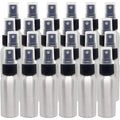 2 fl oz Aluminum Bottle with Black Spray Cap by Greenals