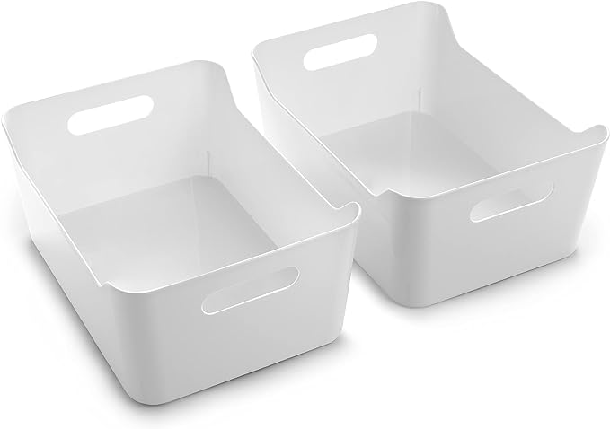 BINO | Plastic Storage Bins, Large by BINO