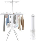 GCCSJ 3 Tier Portable Collapsible 4-Legged Clothes Drying Rack, Foldable by GCCSJ