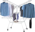 Gullwing Laundry Drying Rack, Space Saving Indoor & Outdoor Use, 61.81' x by YUBELLES