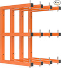 4 PACK Lumber Rack Wall-Mounted Lumber Storage Rack, Heavy Duty Wood Storage by Acools