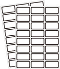 STARLIBOO Removable Labels, Blank Freezer Labels by STARLIBOO
