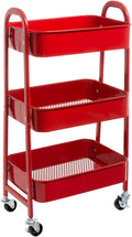 AGTEK Makeup Cart, Movable Rolling Organizer Cart by AGTEK