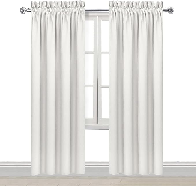 DWCN Blackout Curtains Thermal Insulated, Energy Saving & Noise Reducing - Image 9