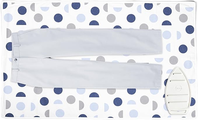 Encasa XO Ironing Mat/Pad with 3mm Padding & Silicone Iron Rest by EncasaXO