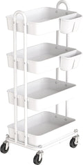 Simple Houseware 4-Tier Multifunctional Rolling Utility Cart by SimpleHouseware