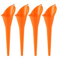 4 Pcs Plastic Long Neck Oil Funnel by MUZHUPGUZ