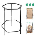 Garden Trash Bag Holder Stand, Metal Leaf Bag Holder, Frame Holds 30-55 Gallon by ZPMOCKAQ