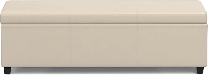SIMPLIHOME Avalon 54 inch Wide Contemporary Rectangle Extra Large Storage - Image 5