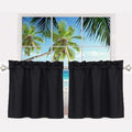 Pickluc 24 Inch Long Tier Curtains by PICKLUC