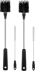 4 Pack Water Bottle Brushes by HUMUTA