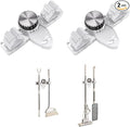 Mop and Broom Holder Wall Mount, No Punching Required Broom and Mop Organizer by Unknown