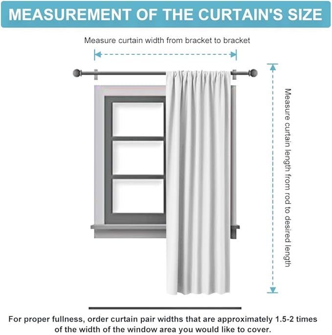 RYB HOME Red Curtains Blackout Window Covering Light Blocking UV Protection - Image 8