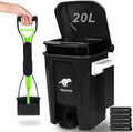 Dog Poop Trash Can Outside by UPPCASIR
