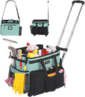 Large Rolling Cleaning Caddy Bag by JKAOO