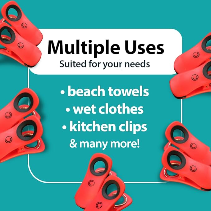 CoreClips Towel Clips for Beach Chairs - Image 5