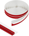 Orghtin T-Shaped Silicone Seal Strip, 10Ft Door Draft Stopper by Orgthin