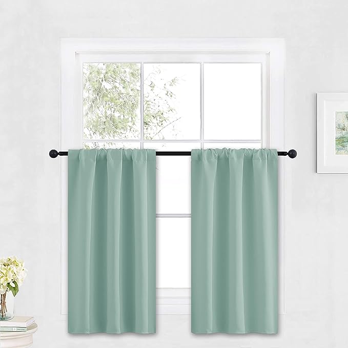 RYB HOME Bathroom Window Curtains by RYBHOME
