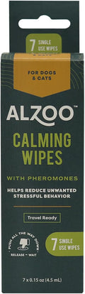 ALZOO Calming Wipes with Pheromones by ALZOO