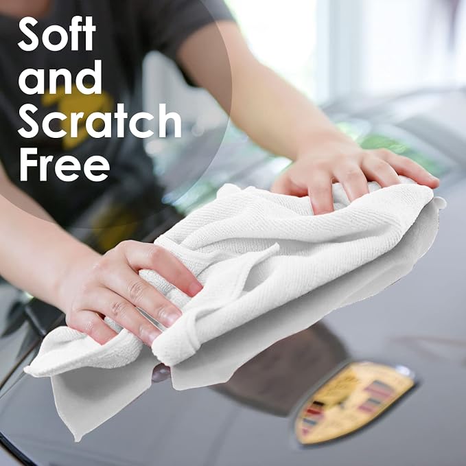 Avalon Towels Microfiber Cleaning Cloths Size 16" x 16", Highly Absorbent - Image 4