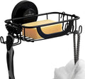 LEVERLOC Soap Holder Dish for Shower Wall, Bar Suction Cup Soap Saver Tray by LEVERLOC