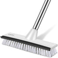 SetSail Floor Scrub Brush with 51-Inch Long Adjustable Handle 2 in 1 Scrape by SetSail