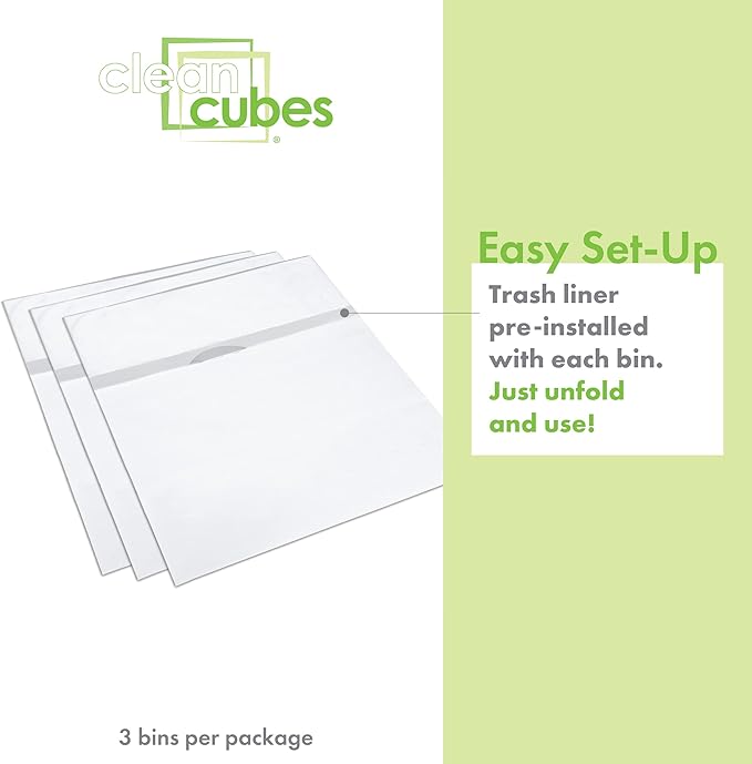 13 Gallon Disposable Pop-Up Trash Cans - Image 2