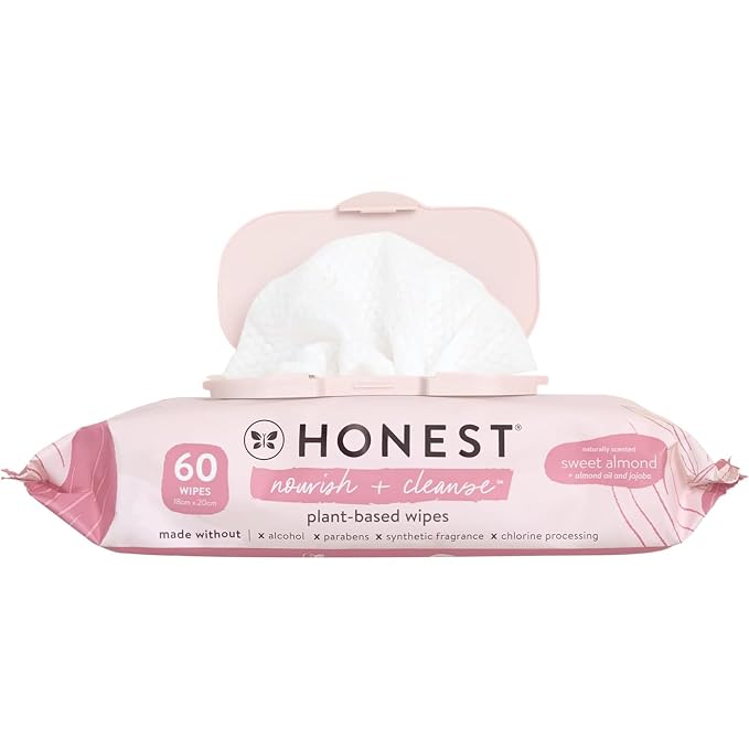 The Honest Company Nourish and Cleanse Naturally Scented Wipes Cleansing by TheHonestCompany