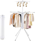 GCCSJ 4-Legged Foldable and Portable Clothes Drying Rack, Collapsible Octopus by GCCSJ