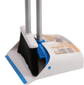 TreeLen Long Handle Broom and Dustpan Set, Upright Dust Pan Combo by TreeLen