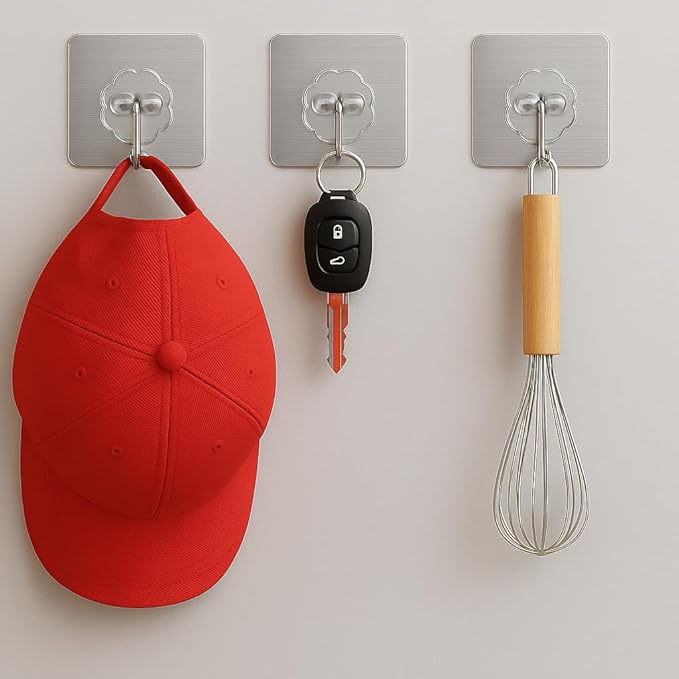 Heavy Duty Adhesive Wall Hooks - Image 6