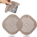 2 Pack Drain Hair Catcher Silicone Shower Drain Protector Sink Drain Strainer by Couidlmakeslifecolorful